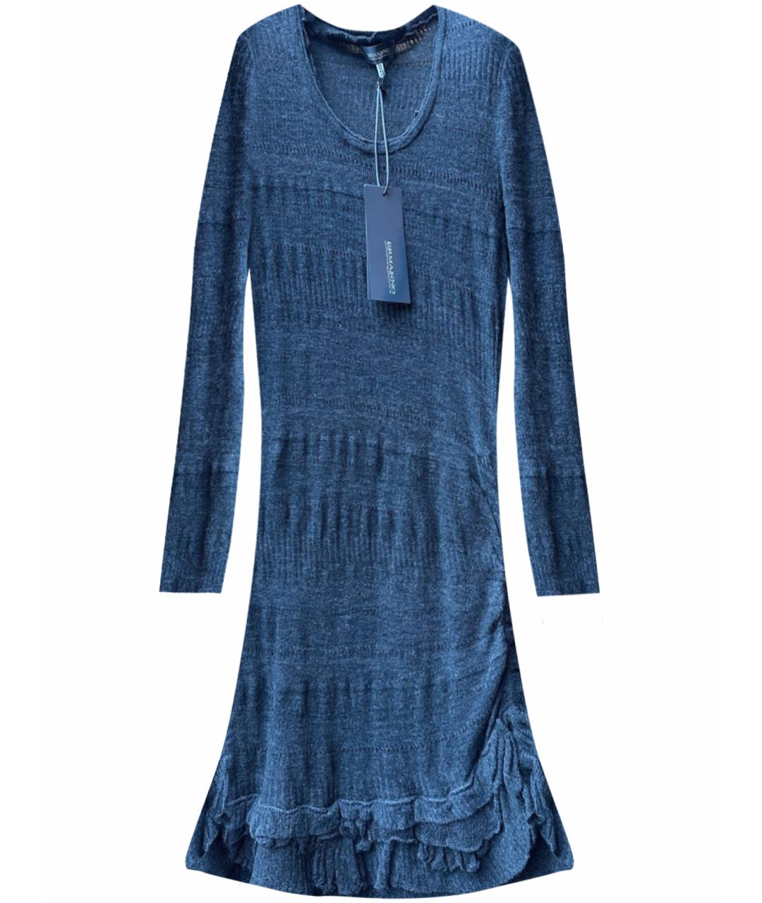 ERMANNO SCERVINO Серое полиамидовое повседневное платье, фото 1