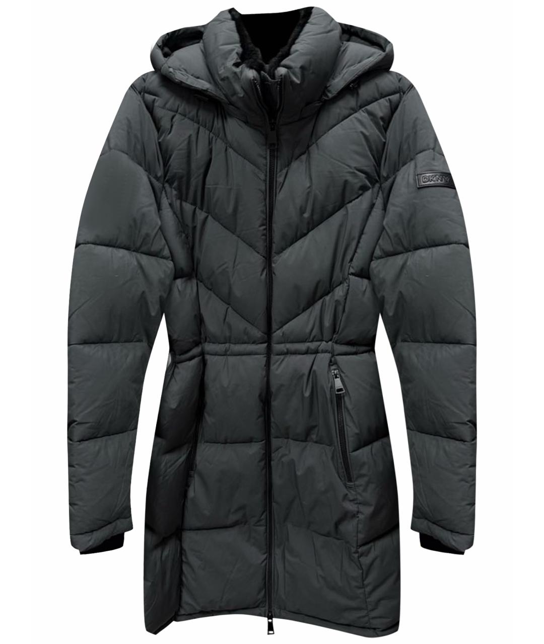DKNY Черный пуховик, фото 1
