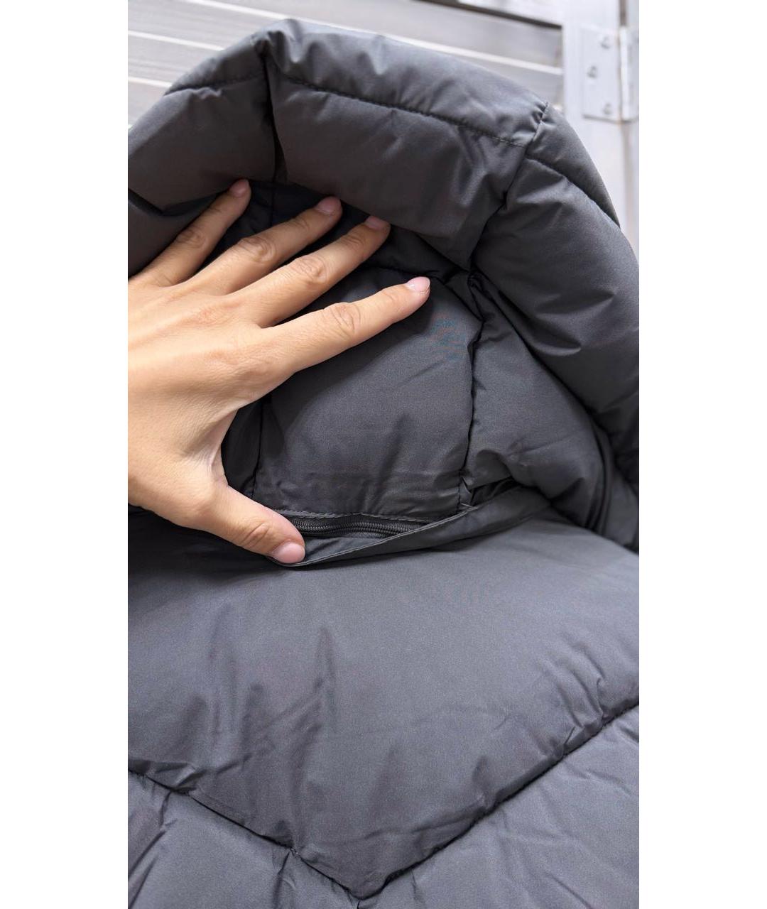 DKNY Черный пуховик, фото 5