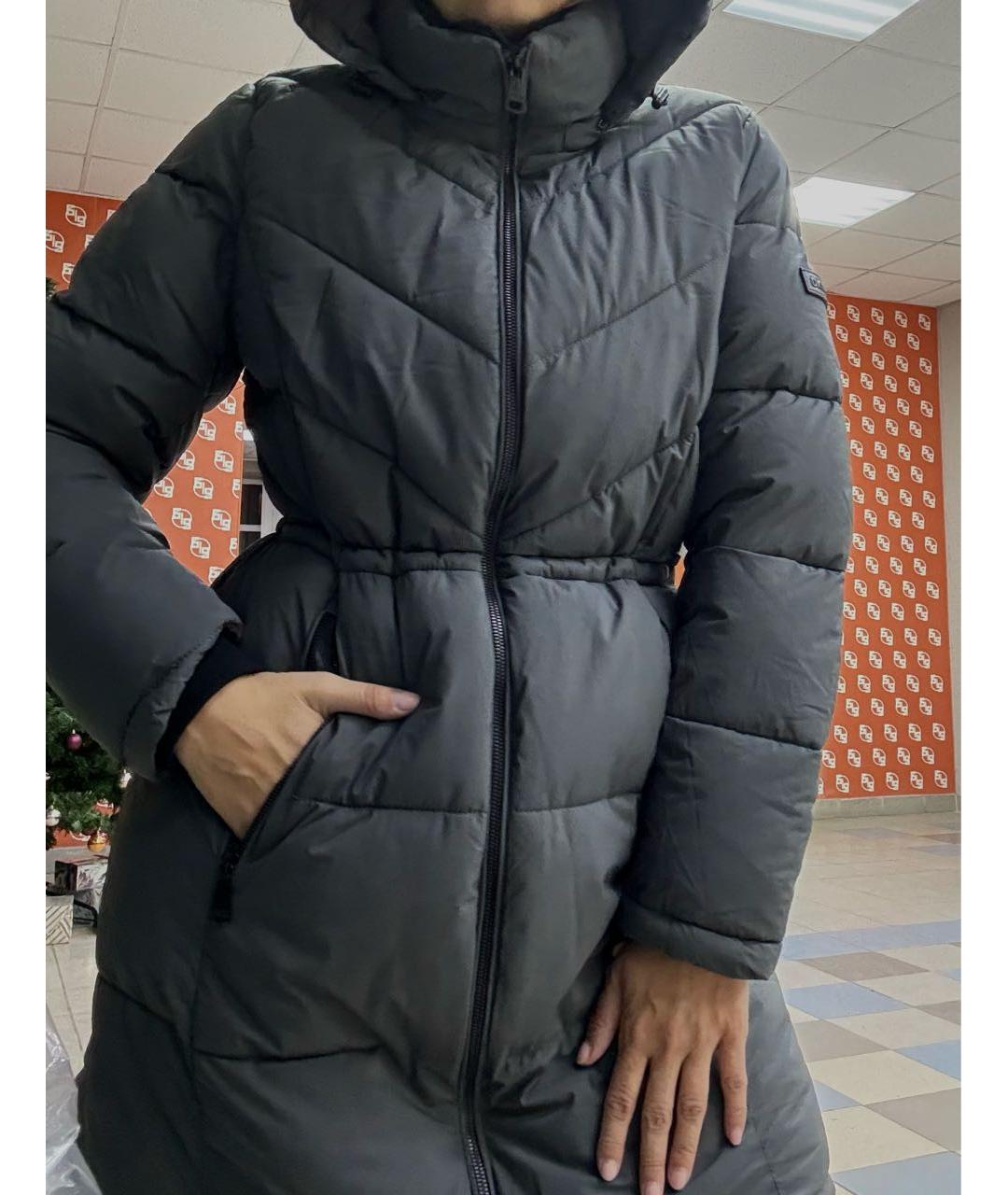 DKNY Черный пуховик, фото 8