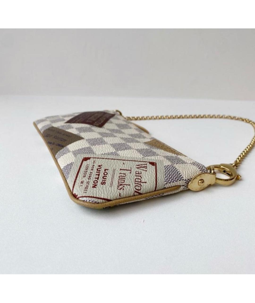 LOUIS VUITTON Белая сумка через плечо, фото 6