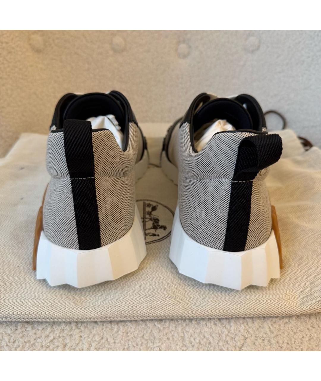 HERMES Мульти кожаные низкие кроссовки / кеды, фото 3