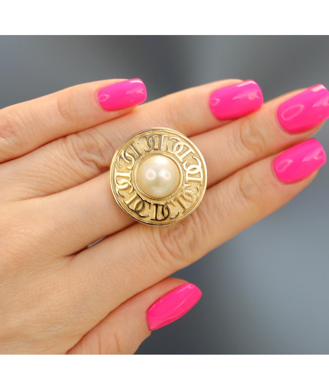 CHRISTIAN DIOR Золотая позолоченная булавка / брошь, фото 5