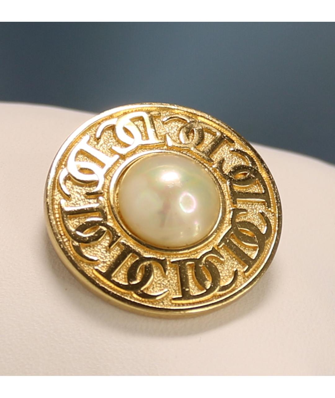 CHRISTIAN DIOR Золотая позолоченная булавка / брошь, фото 3