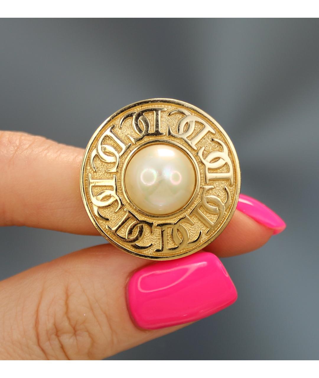 CHRISTIAN DIOR Золотая позолоченная булавка / брошь, фото 6