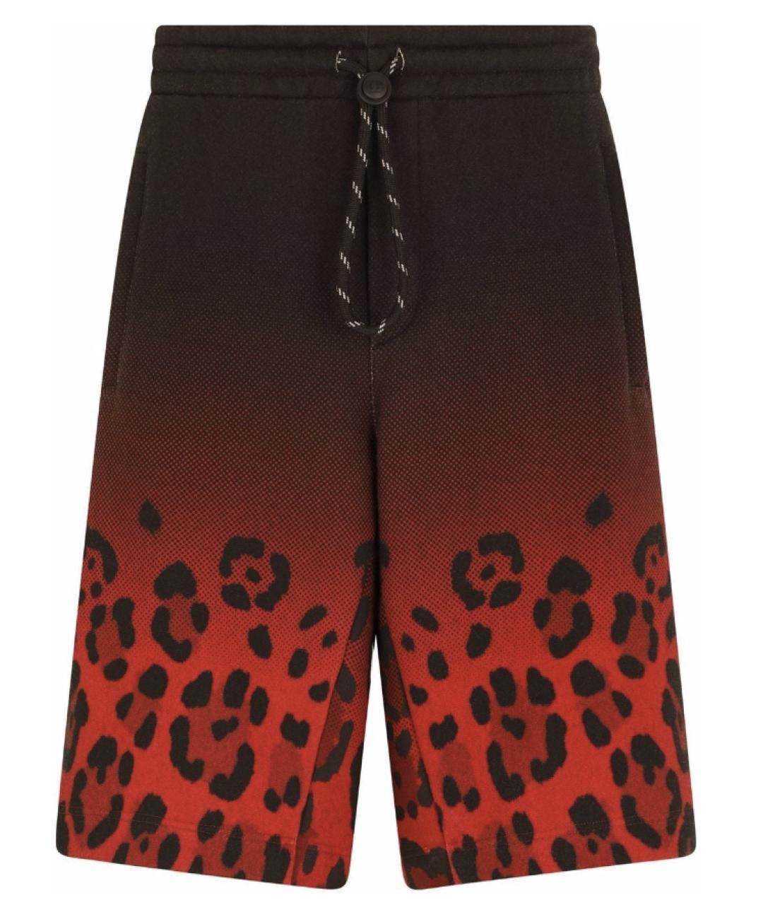 DOLCE&GABBANA Мульти хлопковые шорты, фото 1