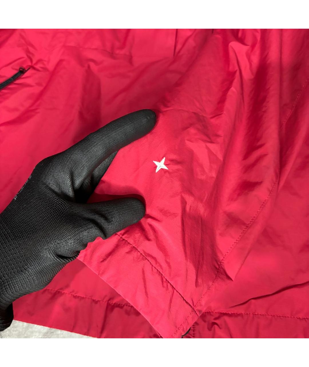 STONE ISLAND Красная полиэстеровая куртка, фото 3