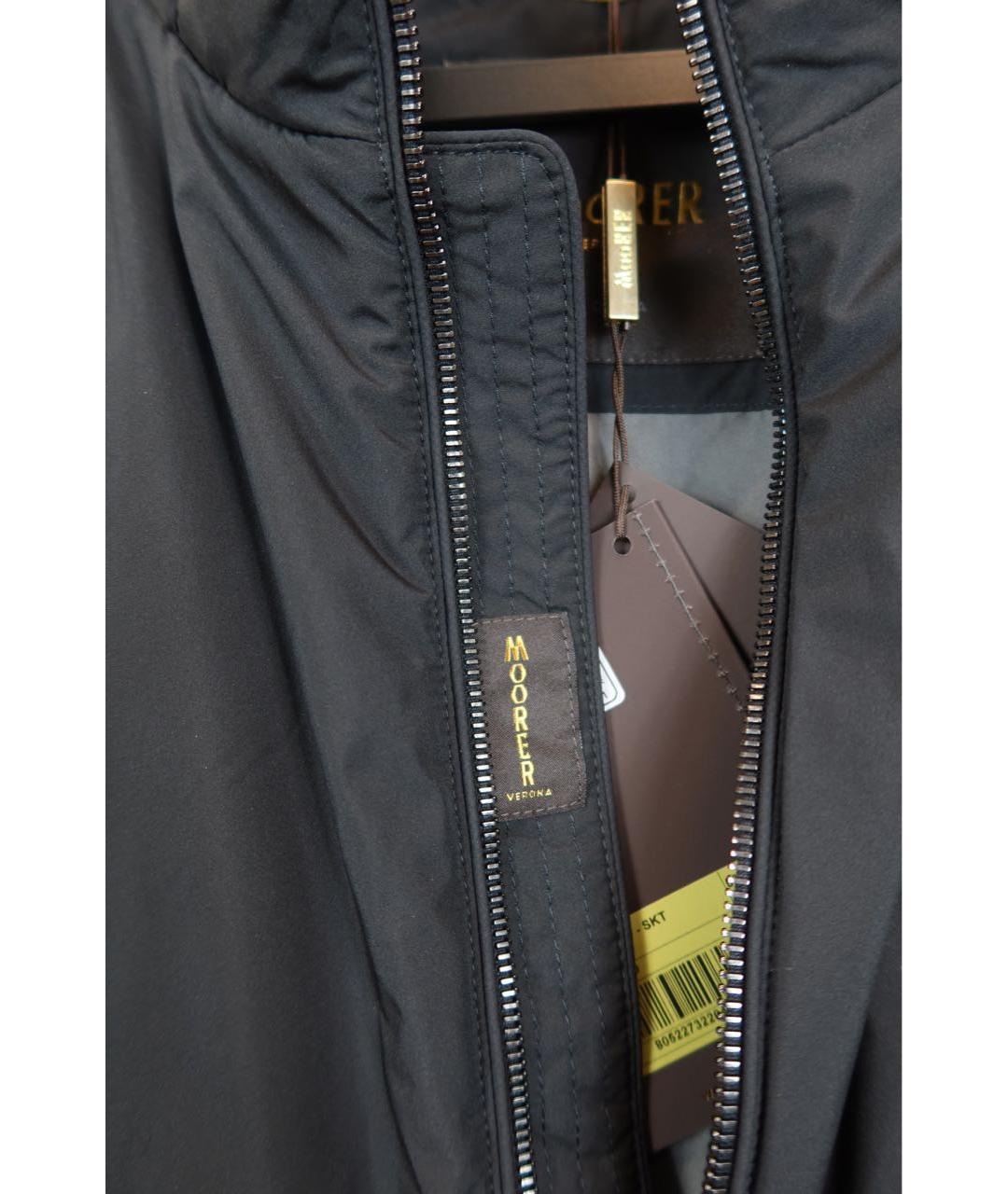 MOORER Черная куртка, фото 6