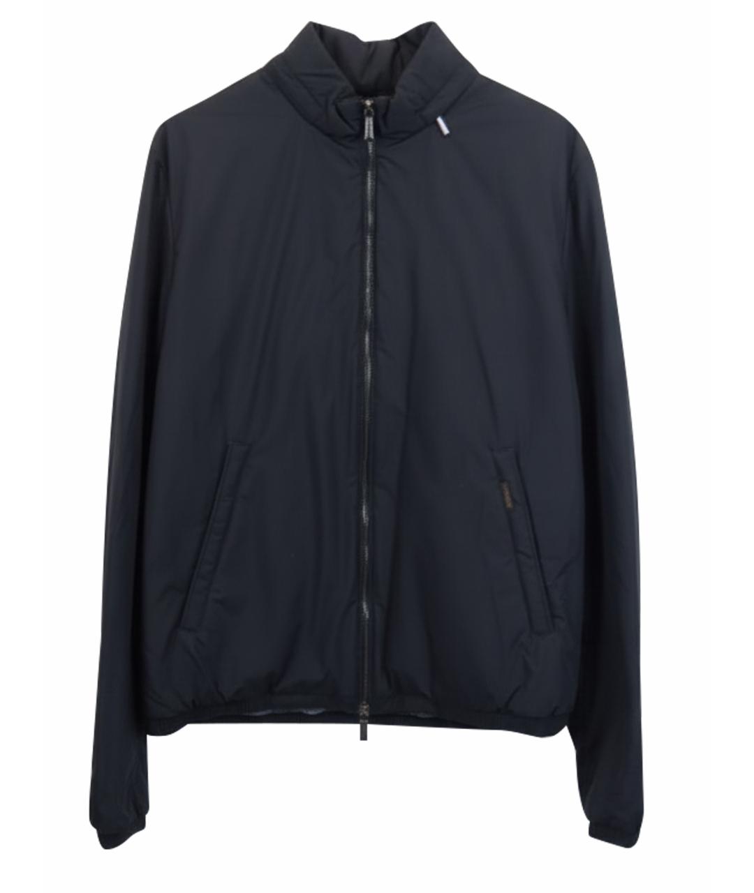 MOORER Черная куртка, фото 1