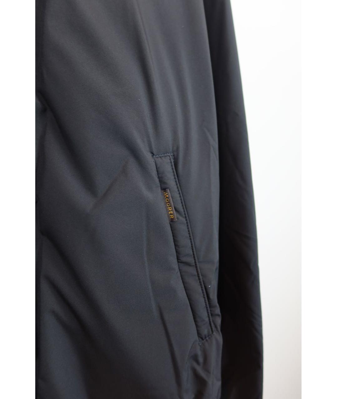 MOORER Черная куртка, фото 4