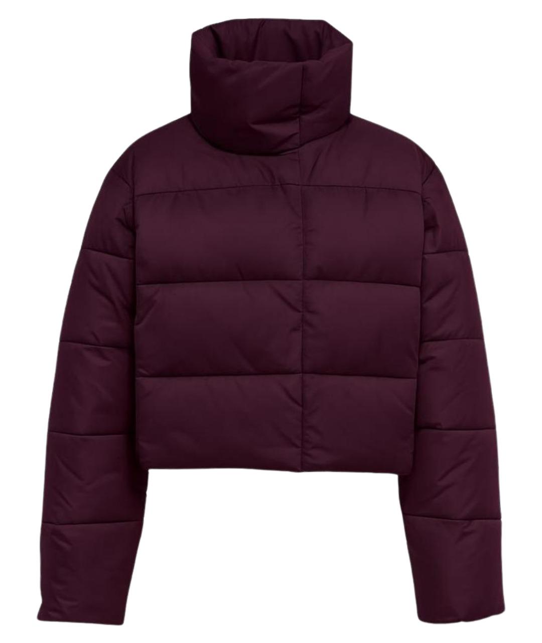ALO YOGA Бордовый полиэстеровый пуховик, фото 8