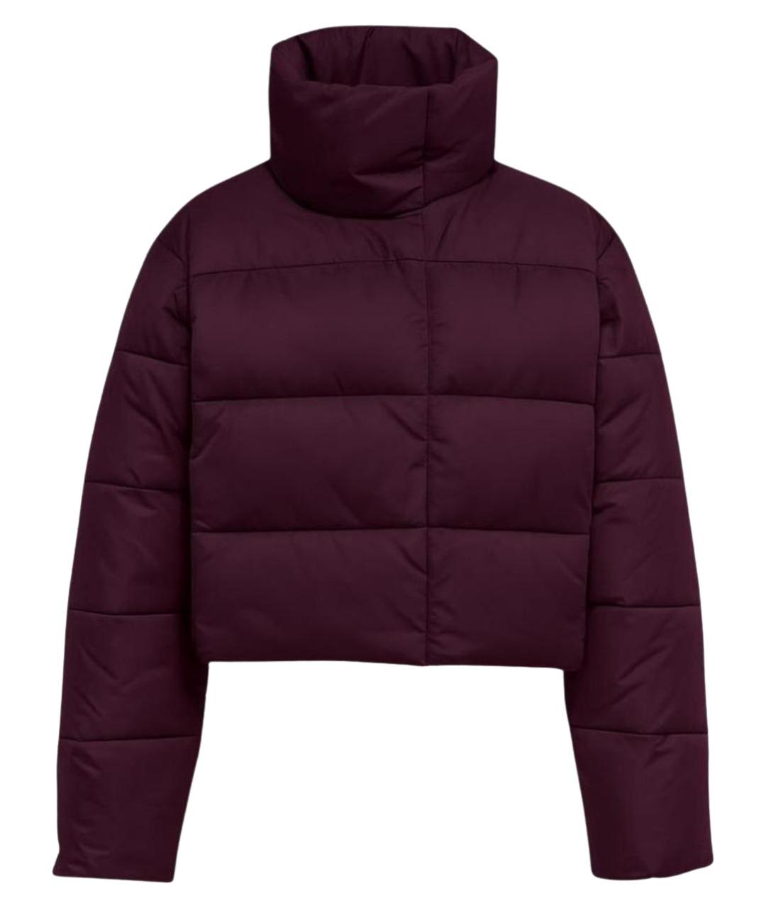 ALO YOGA Бордовый полиэстеровый пуховик, фото 1