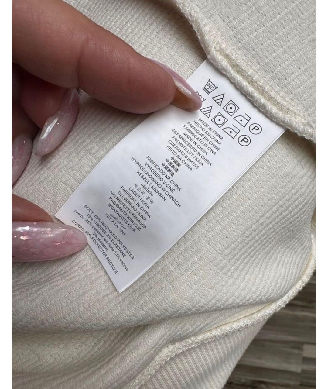 MICHAEL KORS Бежевая хлопковая футболка, фото 7