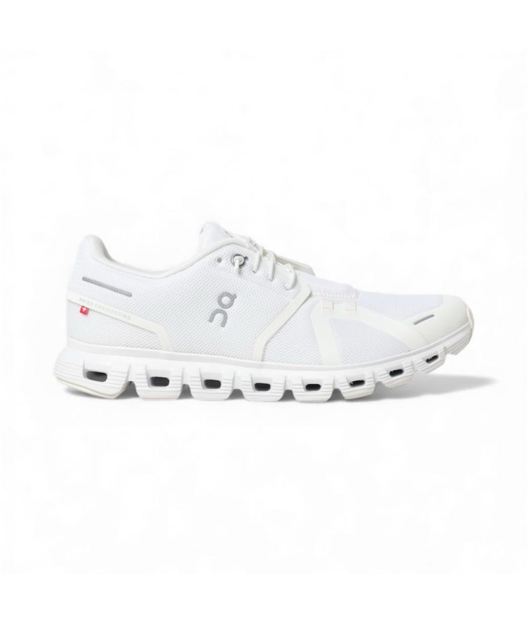 ON Белые текстильные низкие кроссовки / кеды, фото 4