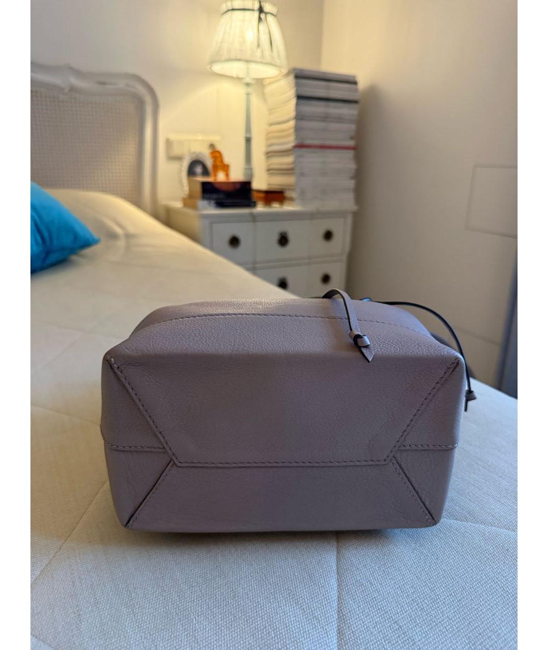 LOUIS VUITTON Розовый кожаный рюкзак, фото 7