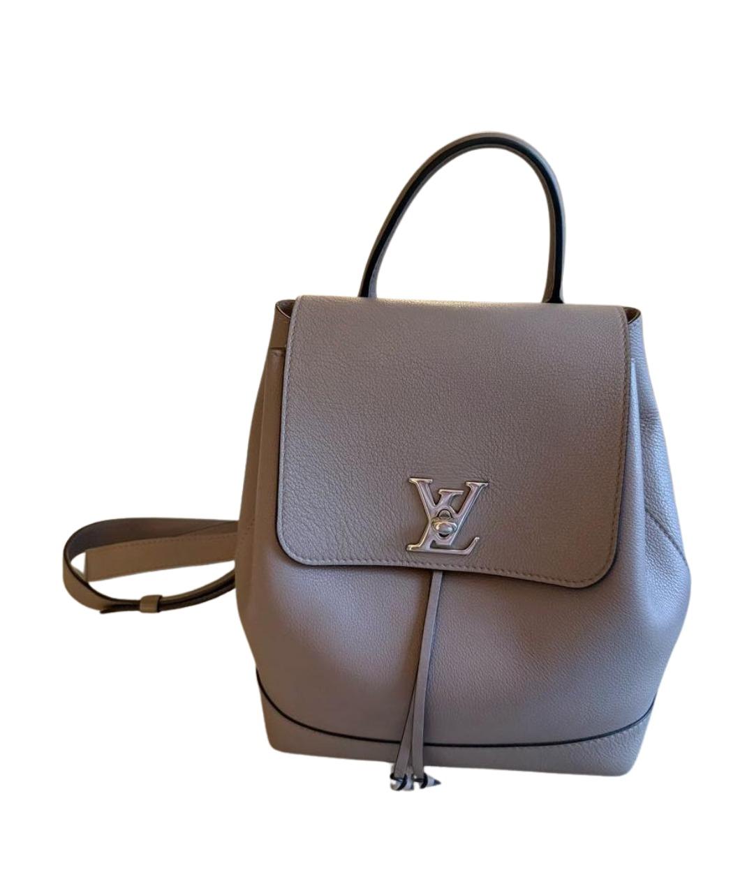 LOUIS VUITTON Розовый кожаный рюкзак, фото 1