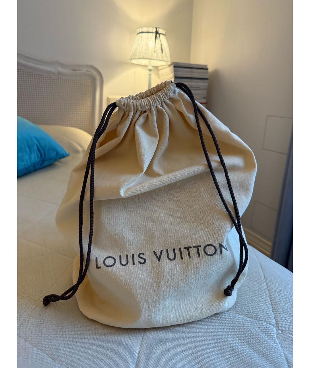 LOUIS VUITTON Розовый кожаный рюкзак, фото 8