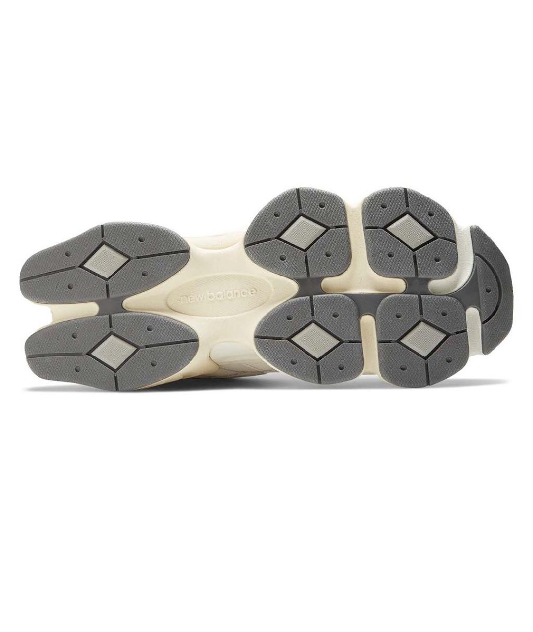 NEW BALANCE Бежевые текстильные низкие кроссовки / кеды, фото 8