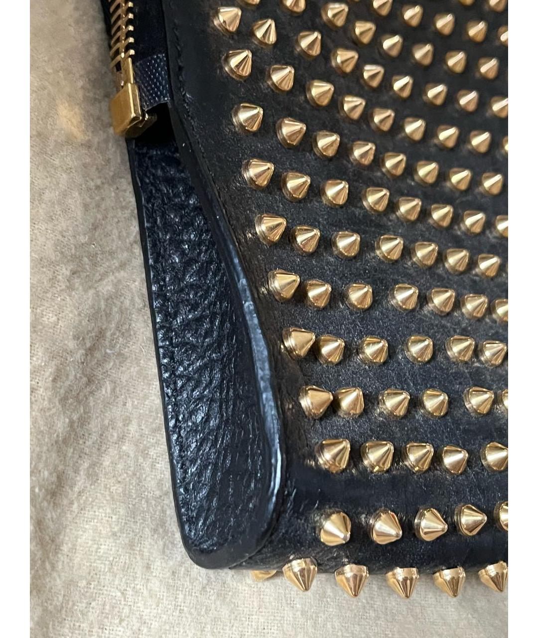 BURBERRY Черная кожаная папка для документов, фото 3