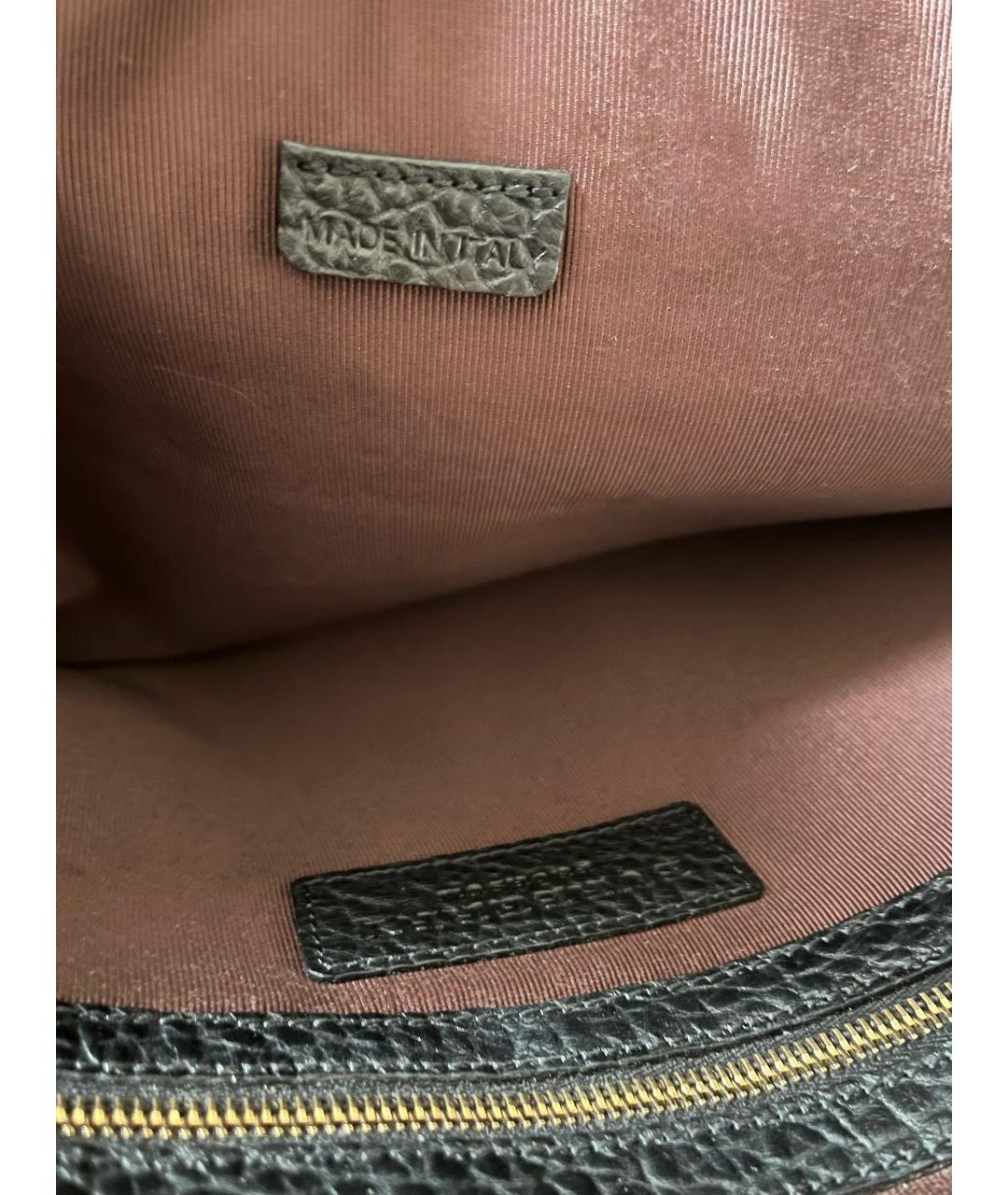 BURBERRY Черная кожаная папка для документов, фото 8