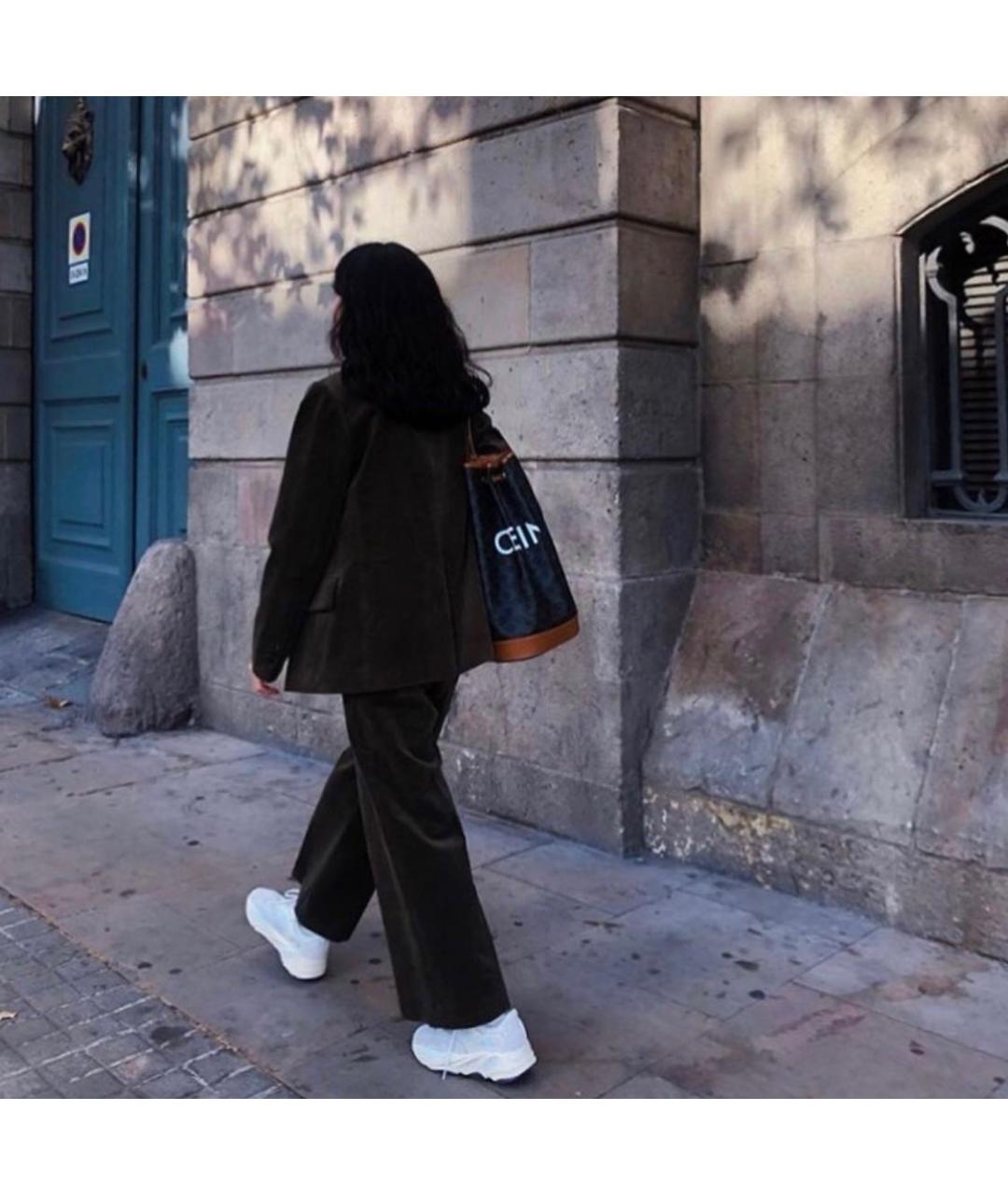 CELINE Коричневый кожаный рюкзак, фото 4