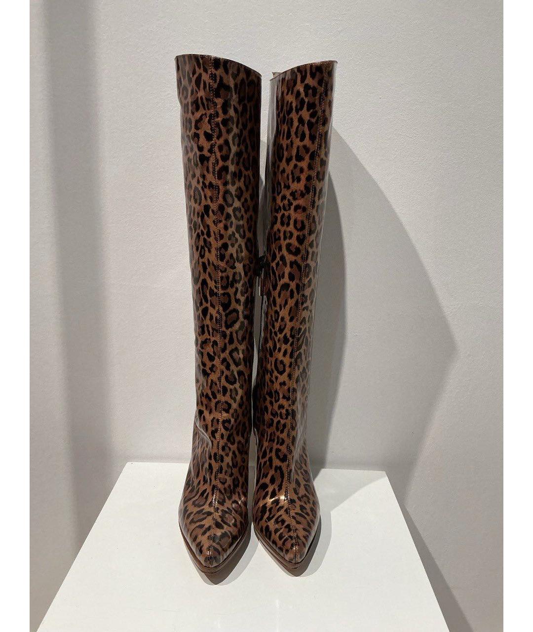 CASADEI Мульти сапоги из лакированной кожи, фото 3