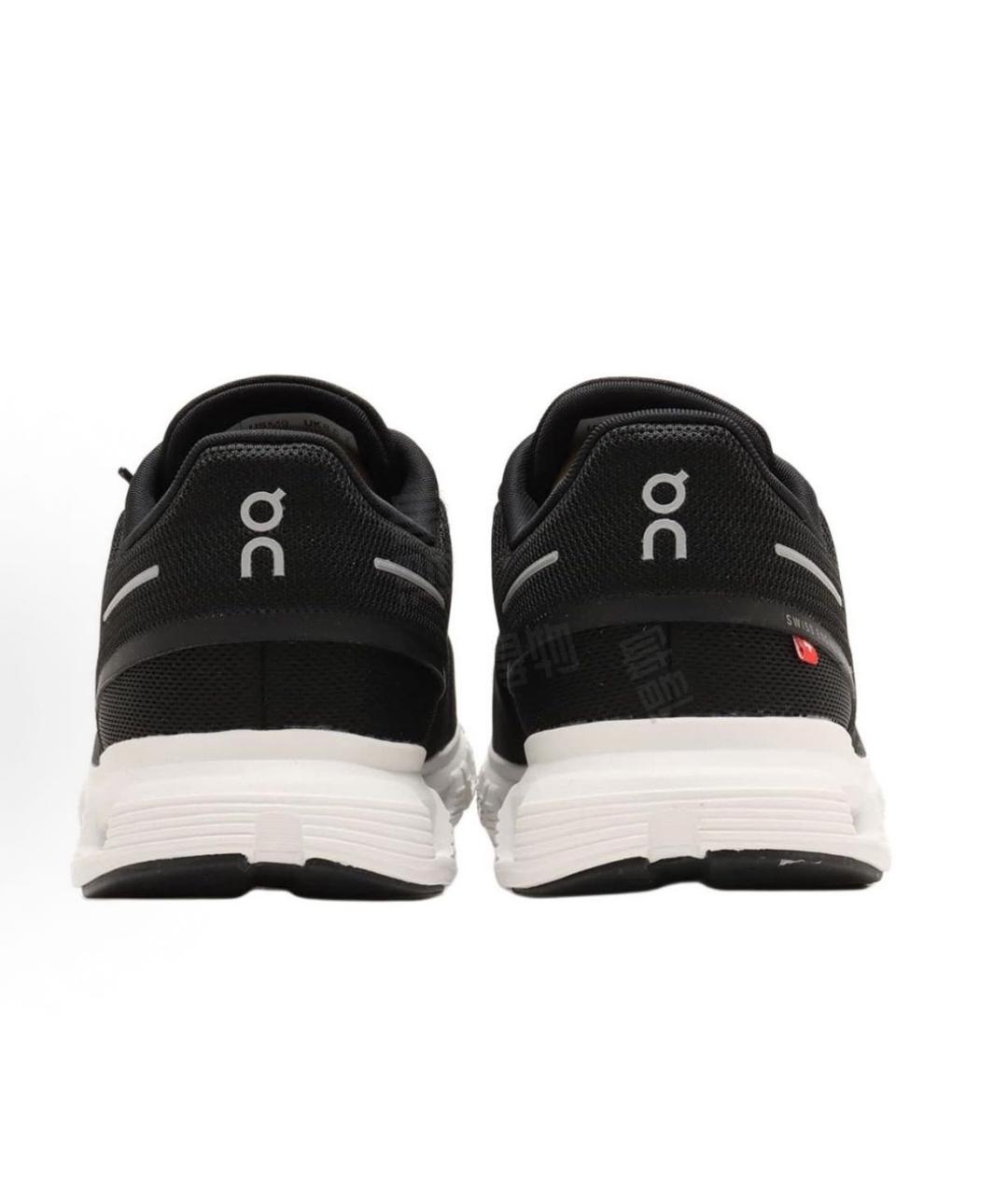 ON Черные текстильные низкие кроссовки / кеды, фото 2