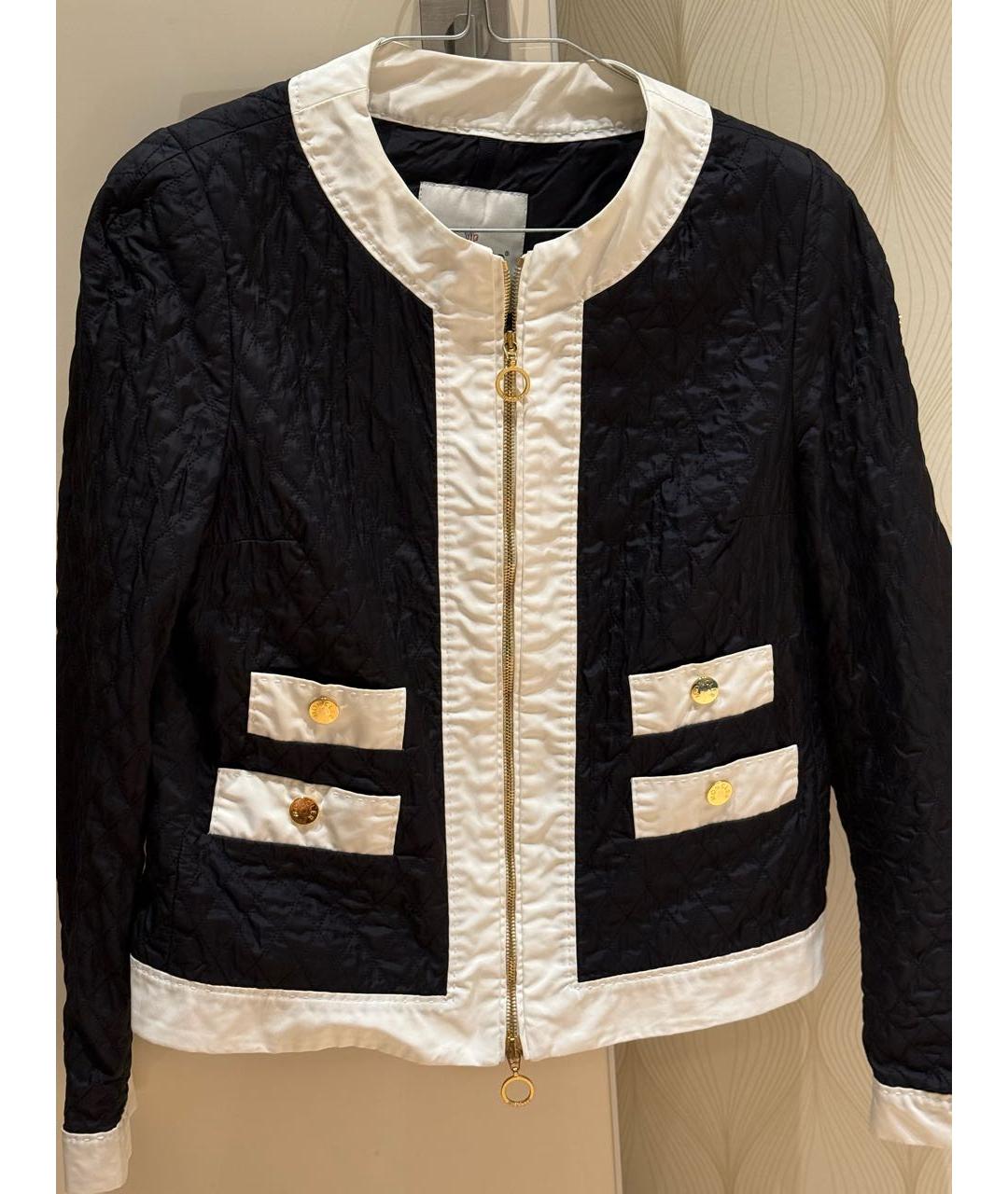 MONCLER Черный полиэстеровый жакет/пиджак, фото 3