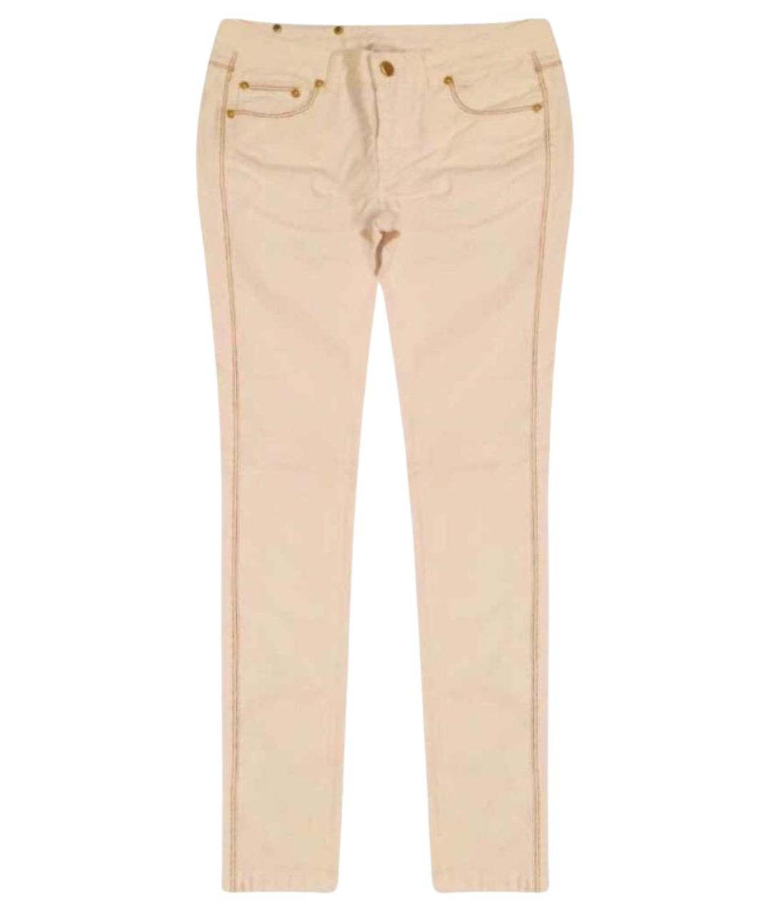 PINKO Белые хлопковые детские джинсы, фото 1