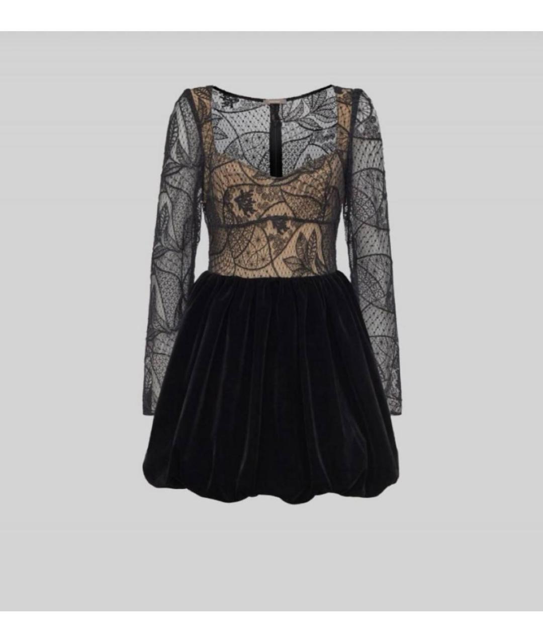 12 STOREEZ Черное бархатное коктейльное платье, фото 7