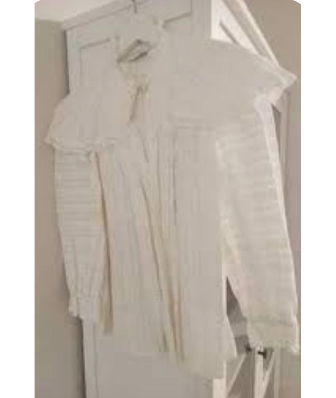 SANDRO Белая хлопковая рубашка, фото 2