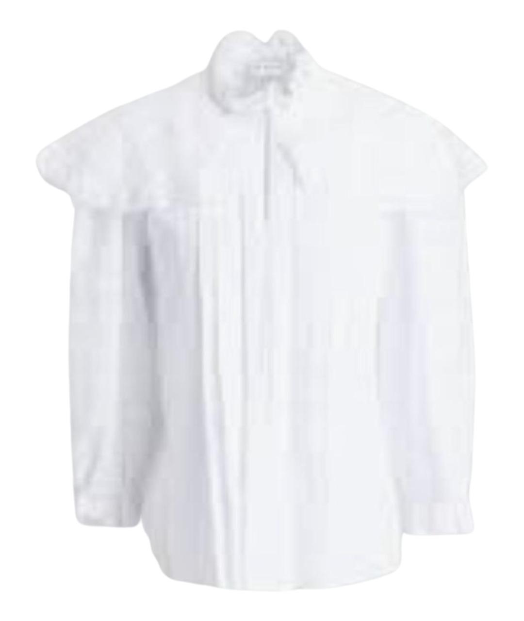 SANDRO Белая хлопковая рубашка, фото 1