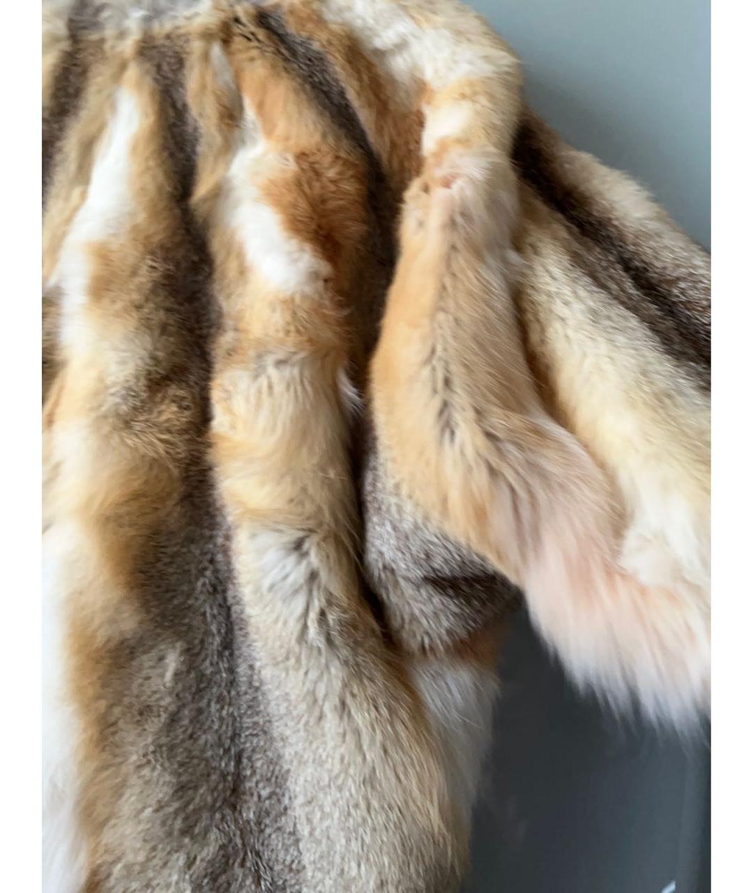 JIL SANDER Мульти меховая шуба, фото 8