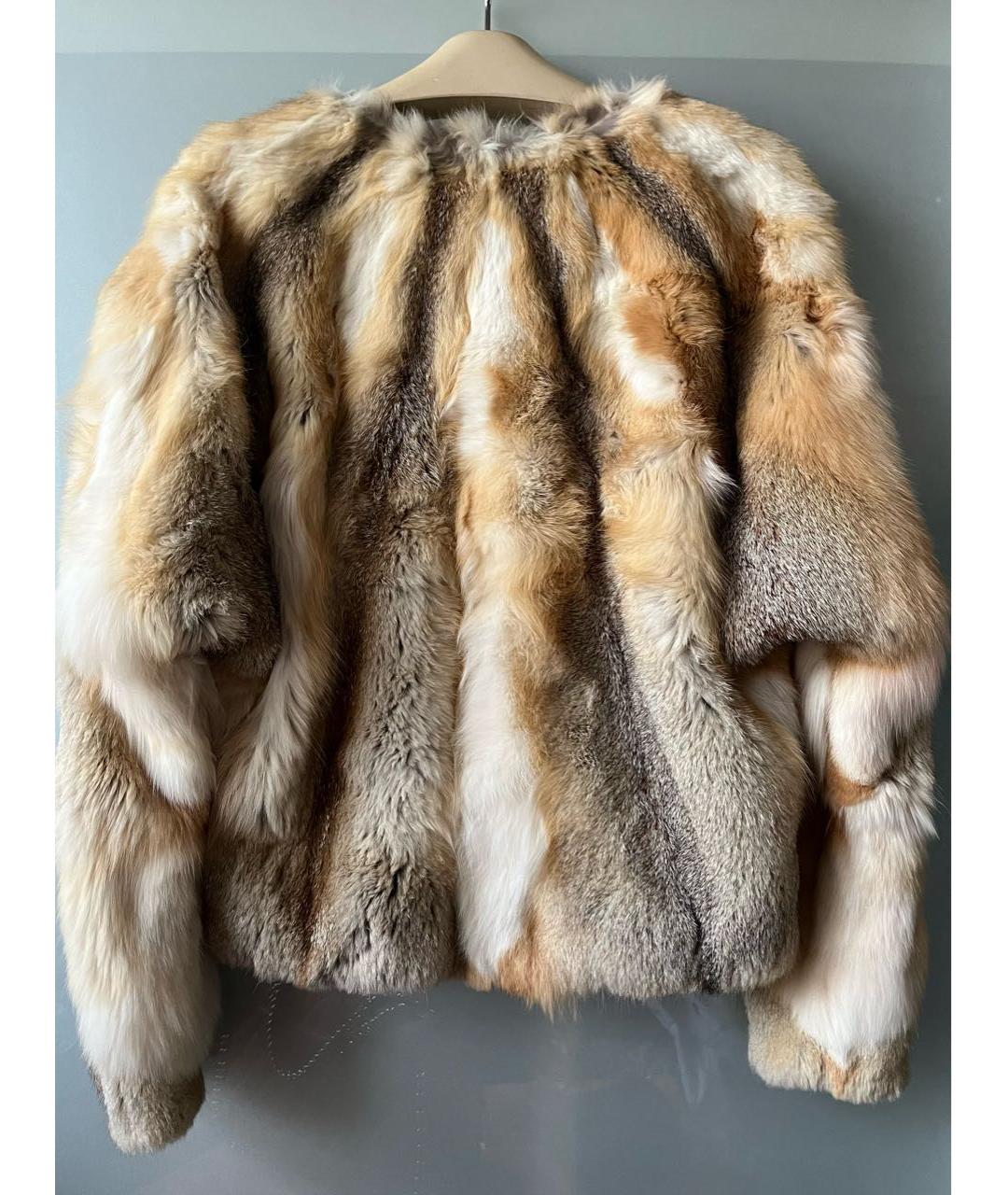 JIL SANDER Мульти меховая шуба, фото 2