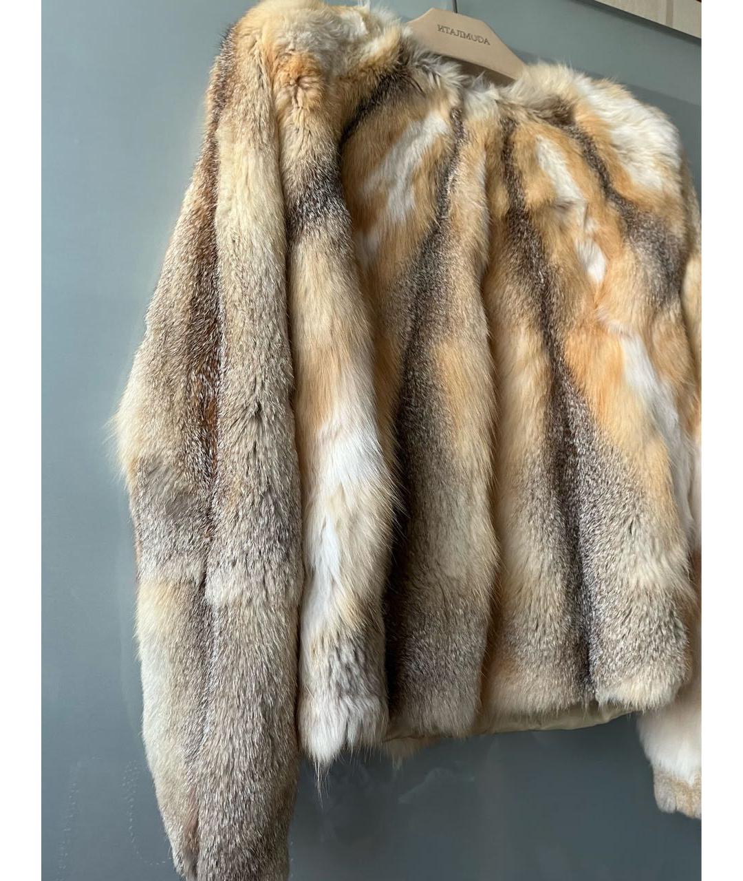 JIL SANDER Мульти меховая шуба, фото 6