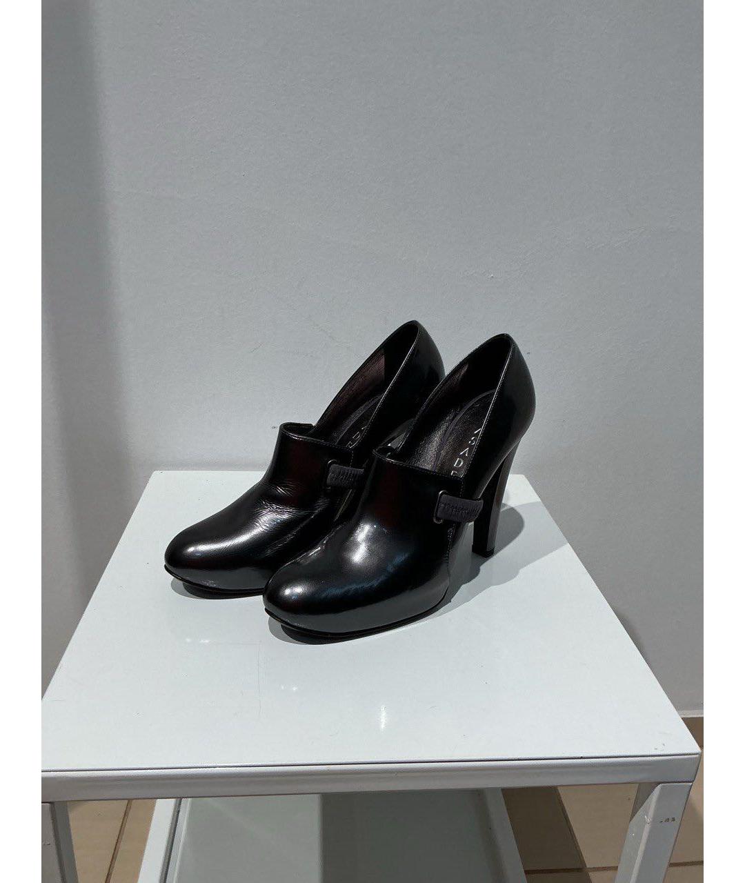 CASADEI Черные кожаные туфли, фото 4