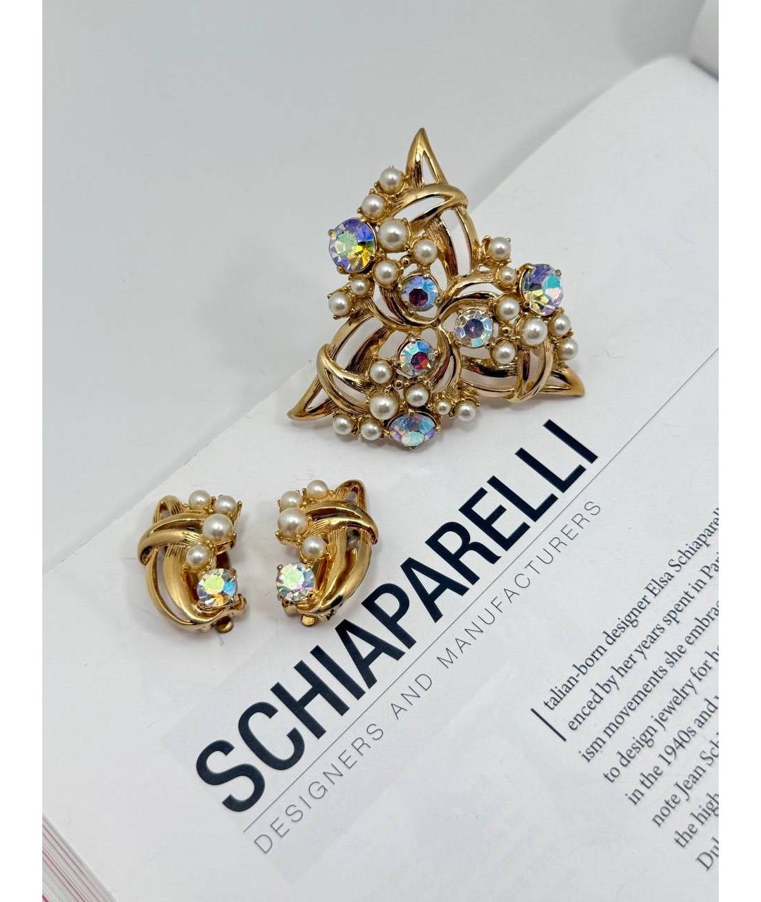 SCHIAPARELLI Мульти металлические клипсы, фото 5