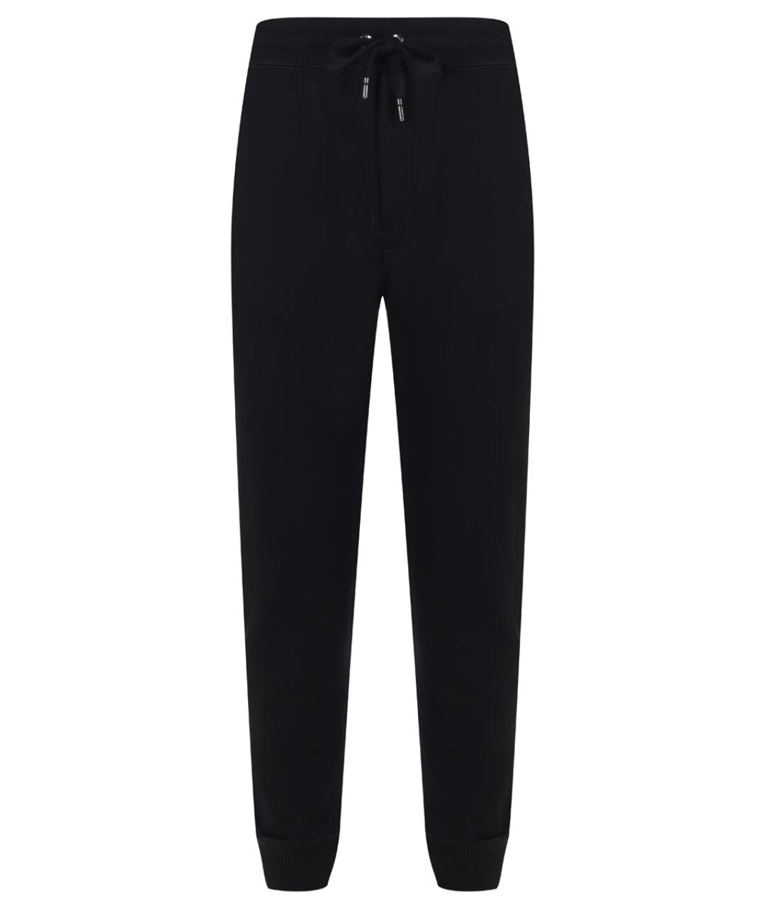 DOLCE&GABBANA Черный хлопковый спортивный костюм, фото 1