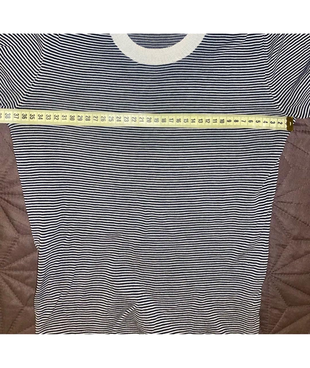 DOLCE&GABBANA Мульти хлопко-эластановая футболка, фото 4