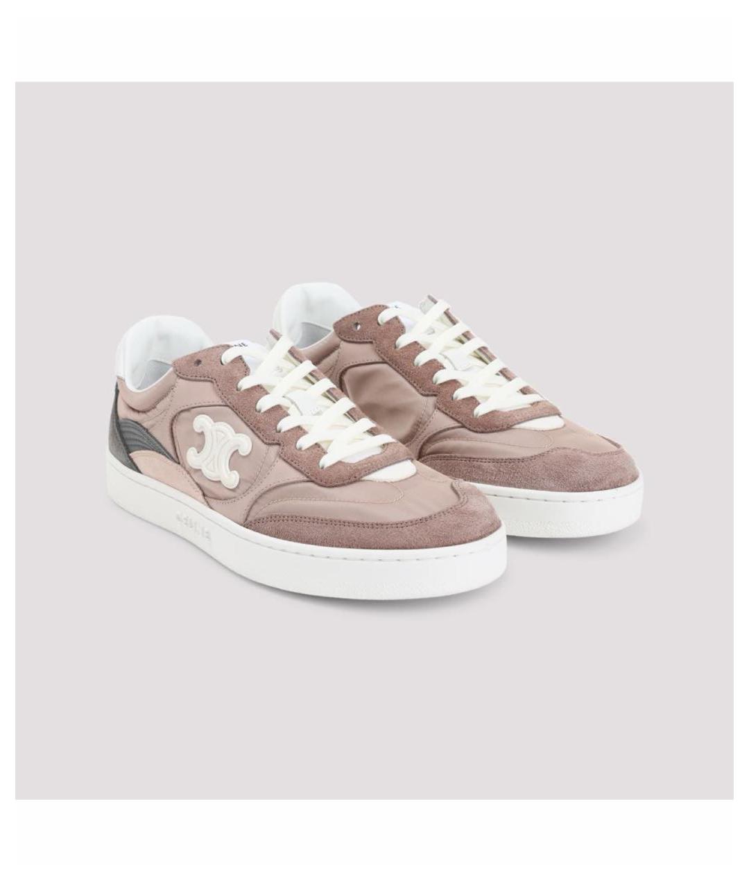 CELINE Антрацитовые замшевые кеды, фото 2