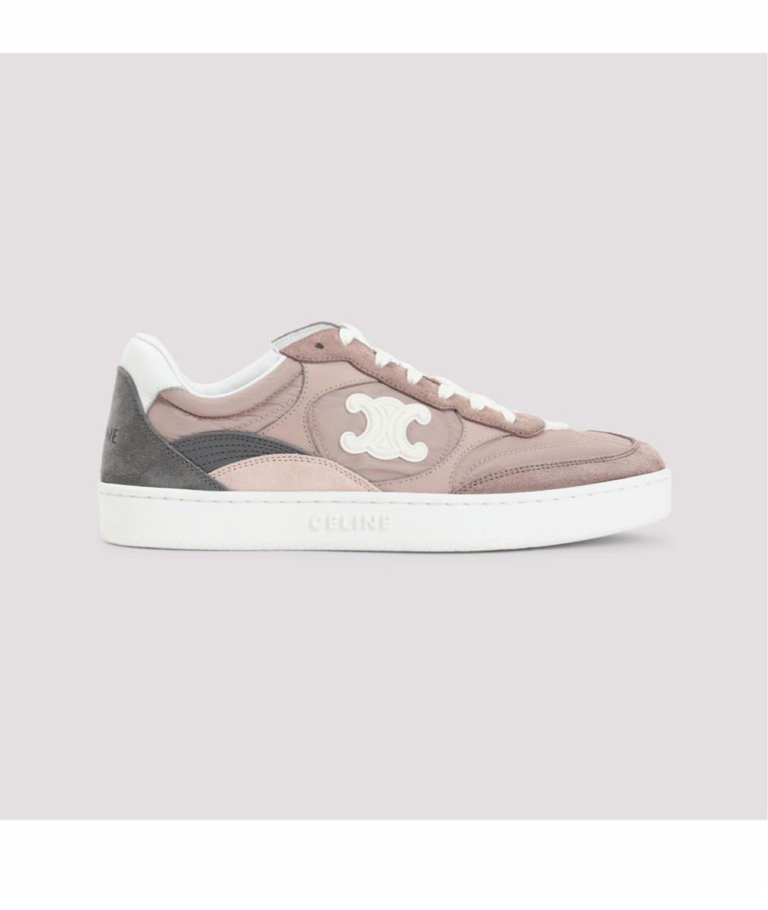 CELINE Антрацитовые замшевые кеды, фото 5