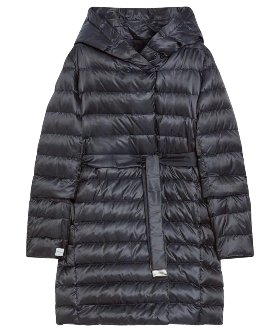 MAX MARA THE CUBE Синяя полиамидовая куртка, фото 1