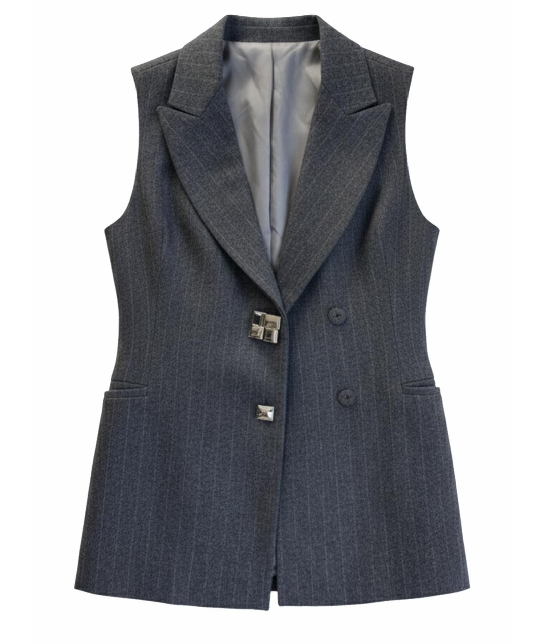 ERMANNO SCERVINO Серый жилет, фото 1