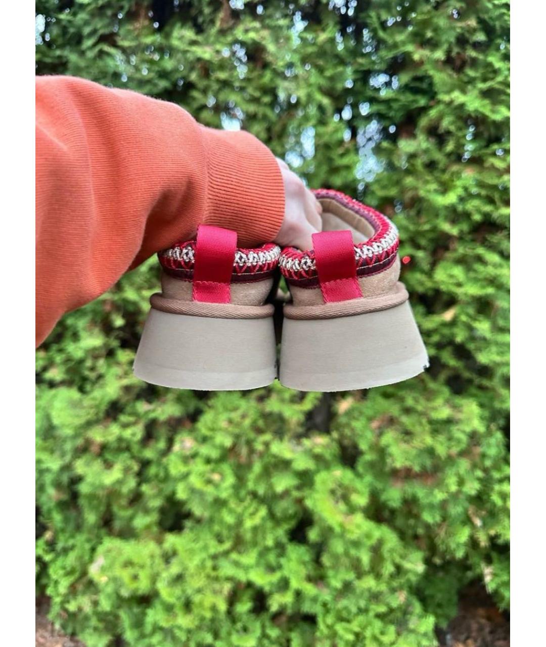 UGG AUSTRALIA Коричневые замшевые мюли, фото 3