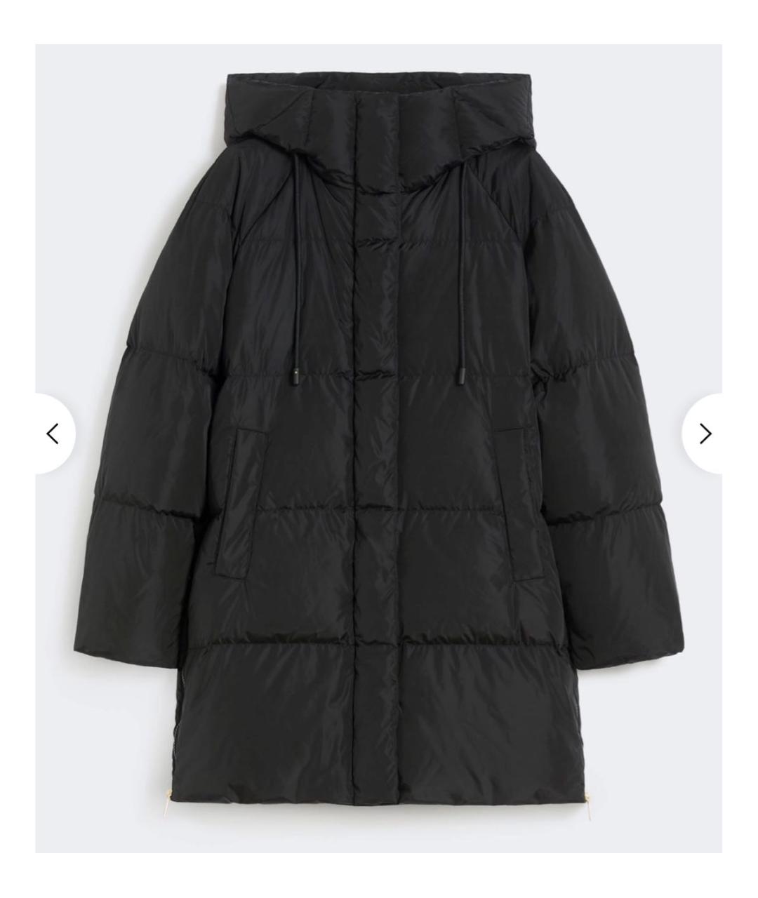 WEEKEND MAX MARA Черная полиамидовая куртка, фото 5