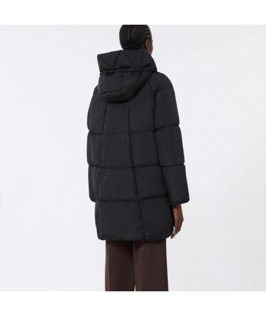 WEEKEND MAX MARA Черная полиамидовая куртка, фото 3