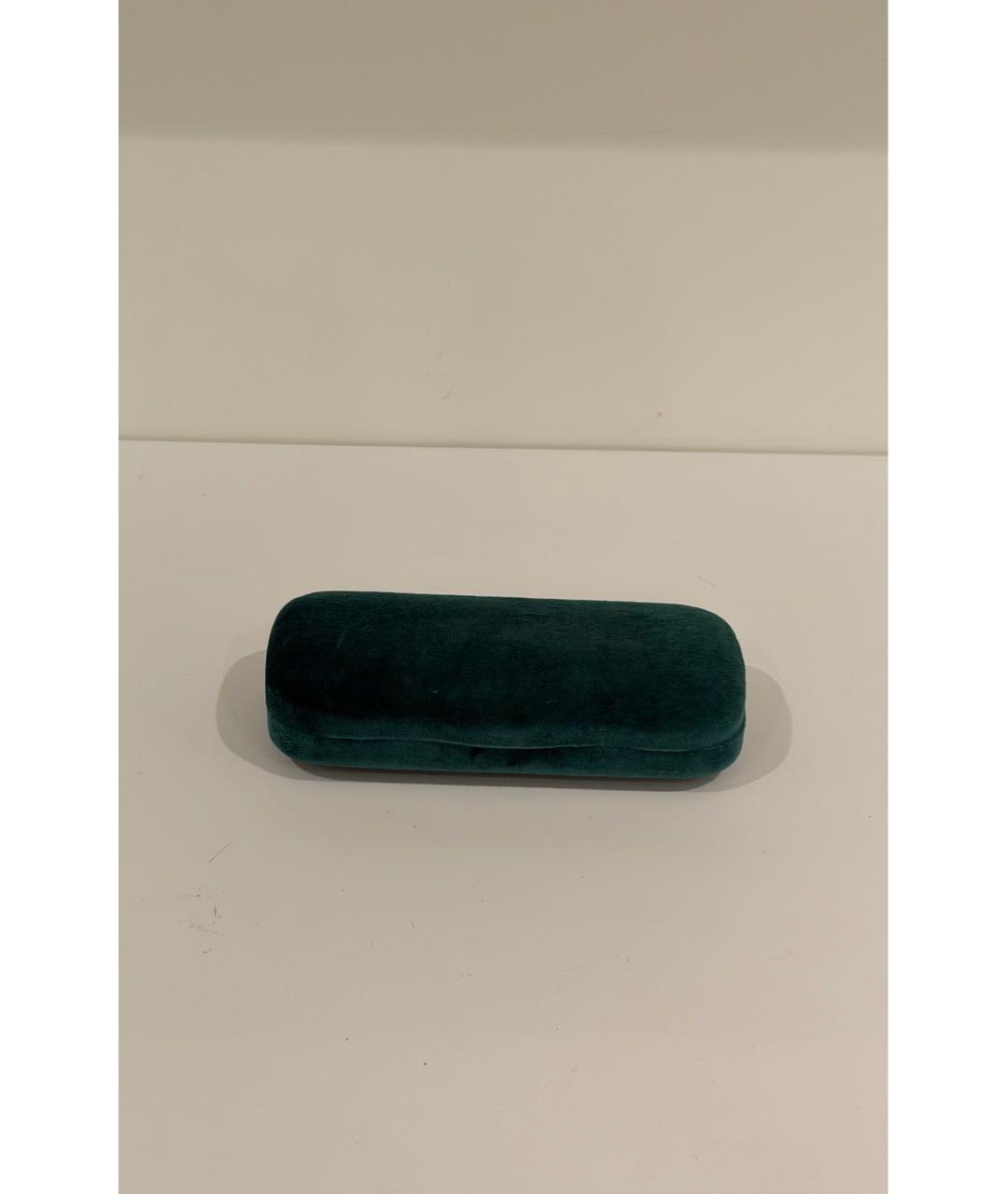 GUCCI Антрацитовые металлические солнцезащитные очки, фото 4