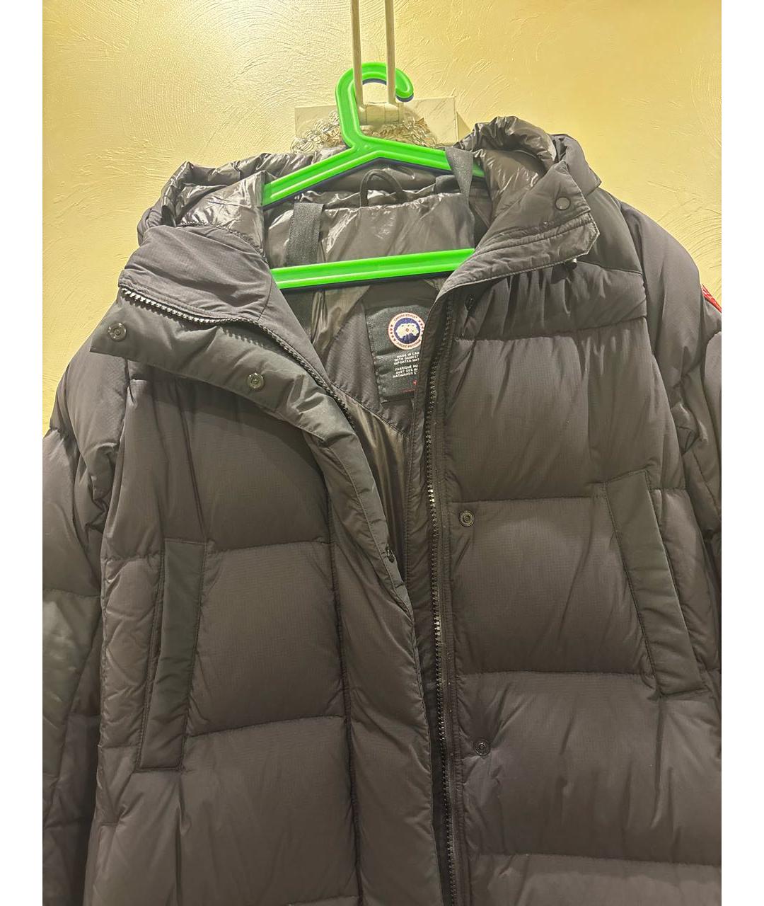 CANADA GOOSE Черный пуховик, фото 4