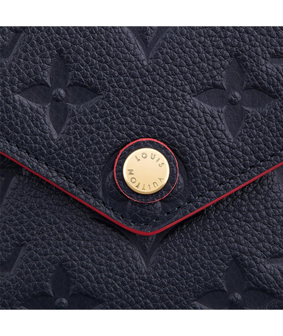 LOUIS VUITTON Темно-синий кошелек, фото 6