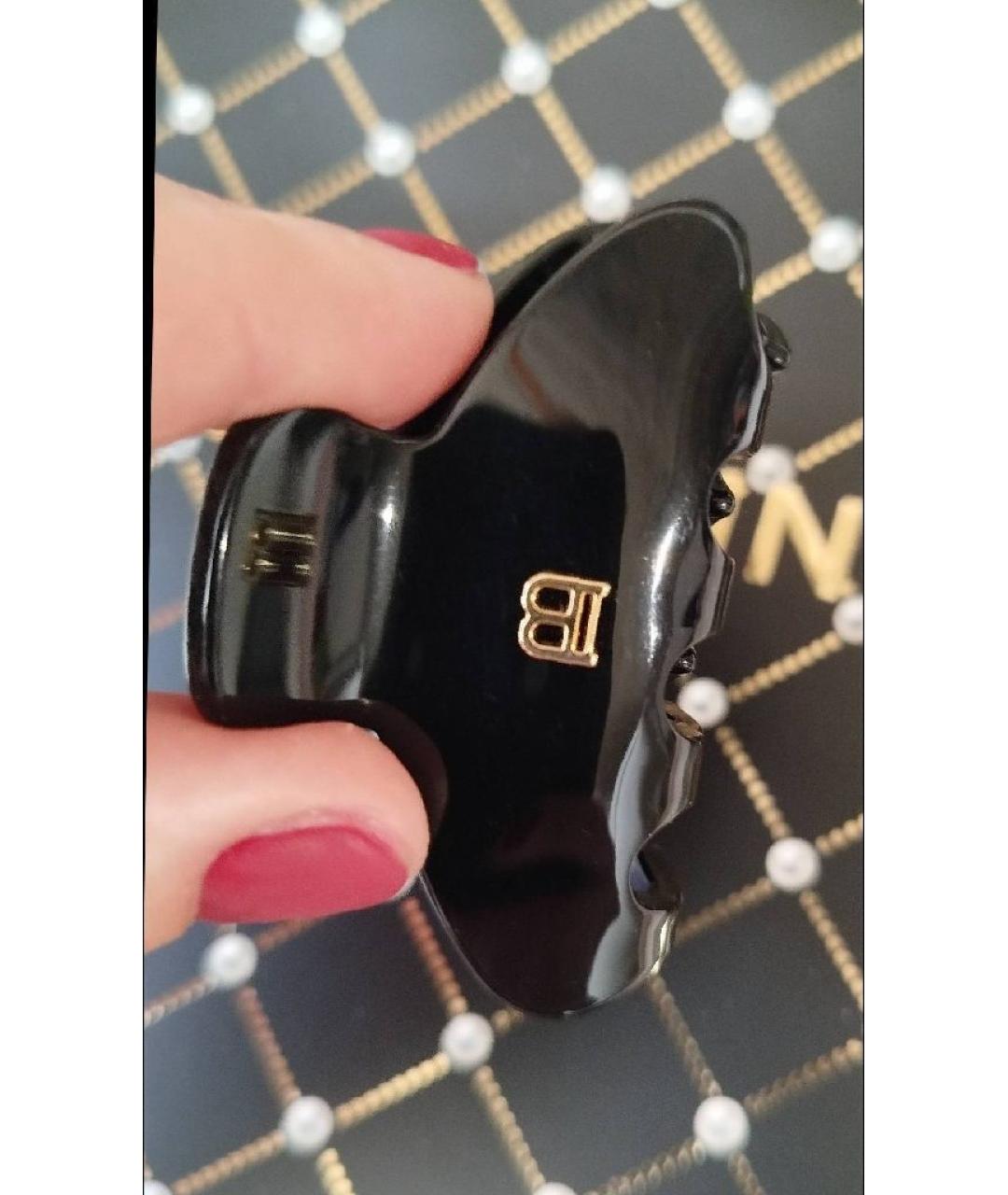 BALMAIN Черная заколка, фото 2